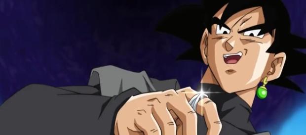 Black Goku llega a la epoca de super Black Goku llega a la epoca de super