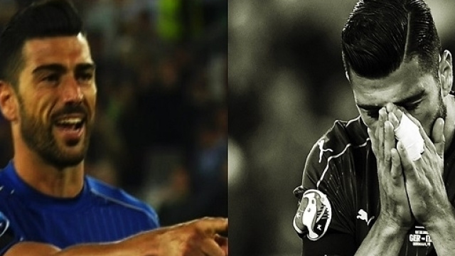 Fuori dagli Europei: Ciao Italia, titola la stampa tedesca dopo la figuraccia di Pellè fonte foto TagPress.