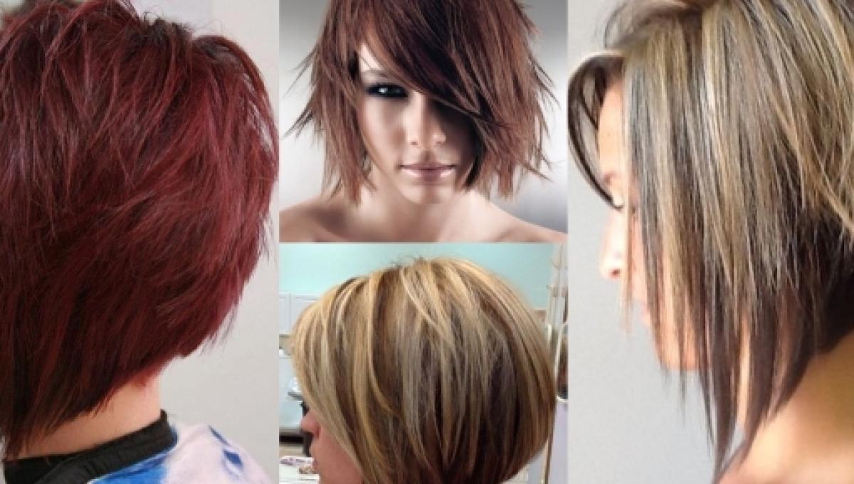 Novita Tagli Di Capelli Corti Il Bob Inverso Tendenza Per L