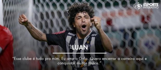 Luan, o Menino Maluquinho, declara amor ao Atlético Luan, o Menino Maluquinho, declara amor ao Atlético