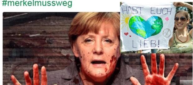 Si l'extrme-droite allemande impute la responsabilité des attentats à Angela Merkel, la société reste confiante. Si l'extrme-droite allemande impute la responsabilité des attentats à Angela Merkel, la société reste confiante.