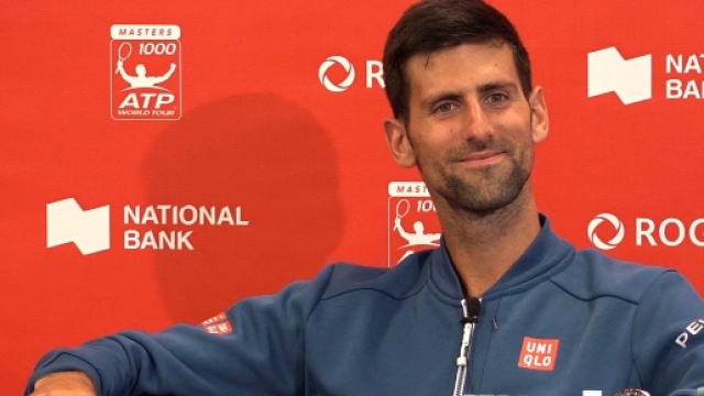 il numero 1 ATP Novak Djokovic