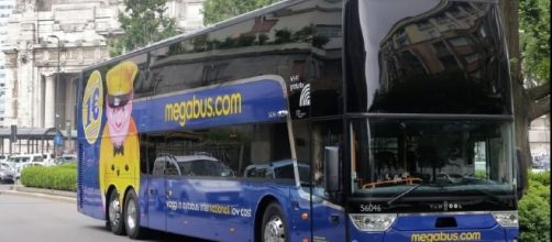 Un autobus low-cost della Megabus