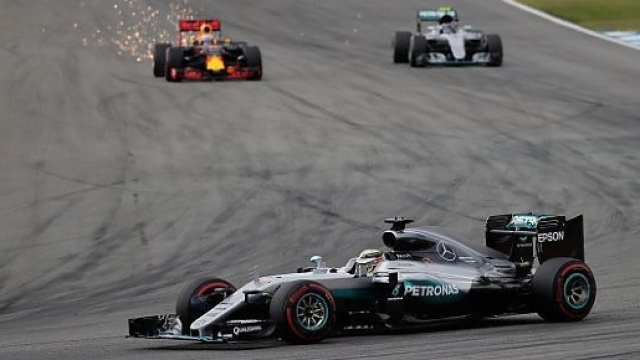 Hamilton vincitore ad Hockenheim