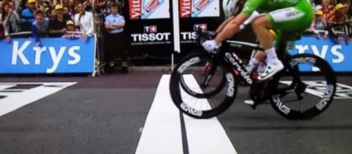 Arrivo da fotofinish tra Cavendish e Greipel