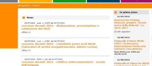 calendari orali concorso docenti 2017 al 04/07