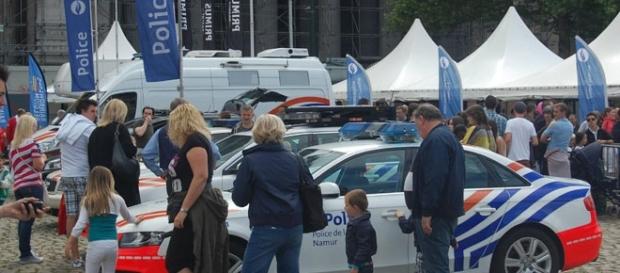 Exposition vehicules de la police à Bruxelles le 18 Juillet 2015 Exposition vehicules de la police à Bruxelles le 18 Juillet 2015