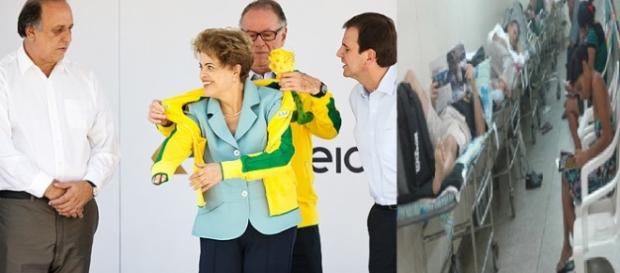 Preparação das Olimpíadas, ou melhor, 'Corrulimpíadas' Preparação das Olimpíadas, ou melhor, 'Corrulimpíadas'