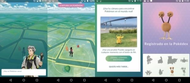 Primeras imágenes de Pokemon Go Primeras imágenes de Pokemon Go