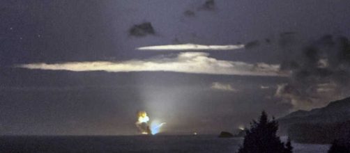 Il fotografo Scott Wight è riuscito a fotografare il momento del lancio del nuovo missile supersonico