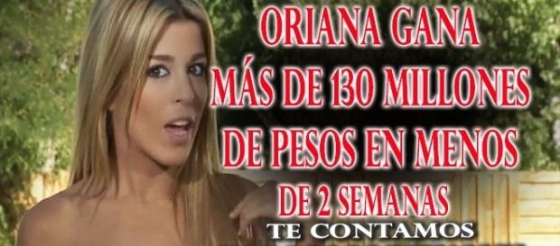 Las ganancias de Oriana Marzoli en Chile Las ganancias de Oriana Marzoli en Chile