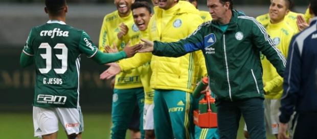 Palmeiras de Gabriel Jesus continua na ponta da tabela Palmeiras de Gabriel Jesus continua na ponta da tabela