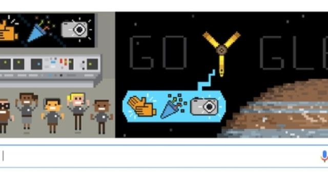 La sonda Juno raggiunge Giove dopo 5 anni: ecco il doodle.