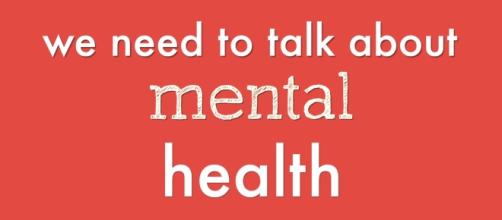 It is vital that we start openly talking about mental health issues