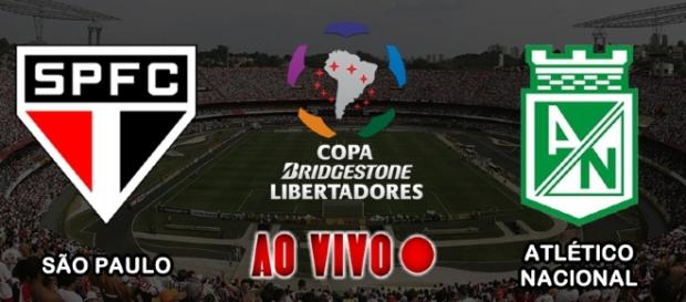 Acompanhe a partida entre São Paulo x Atlético Nacional pela Libertadores - AO VIVO. Acompanhe a partida entre São Paulo x Atlético Nacional pela Libertadores - AO VIVO.