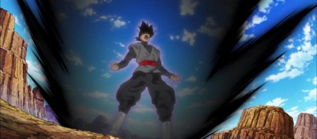 Goku oscuro elevando si ki DBS 50. Goku oscuro elevando si ki DBS 50.