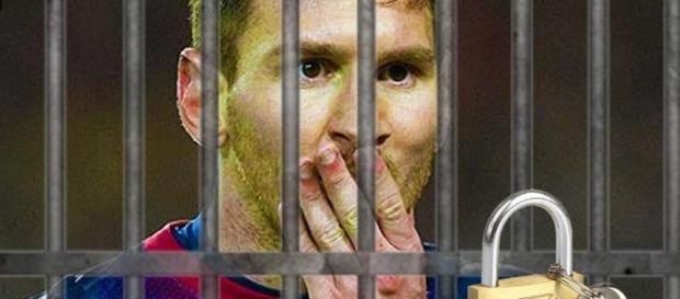 Lionel Messi trimis după gratii Lionel Messi trimis după gratii