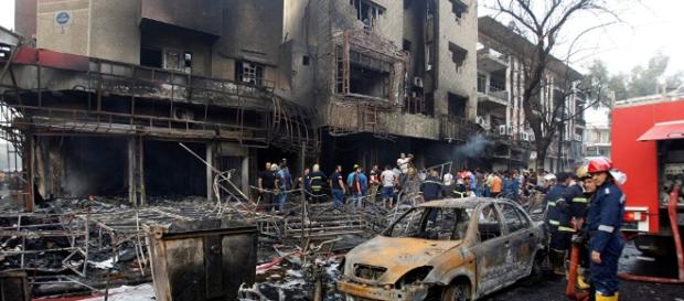 Death toll in Baghdad twin blasts rises to 165 - sputniknews.com Death toll in Baghdad twin blasts rises to 165 - sputniknews.com