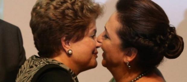 Kátia Abreu e Dilma Rousseff - Foto/Reprodução Kátia Abreu e Dilma Rousseff - Foto/Reprodução