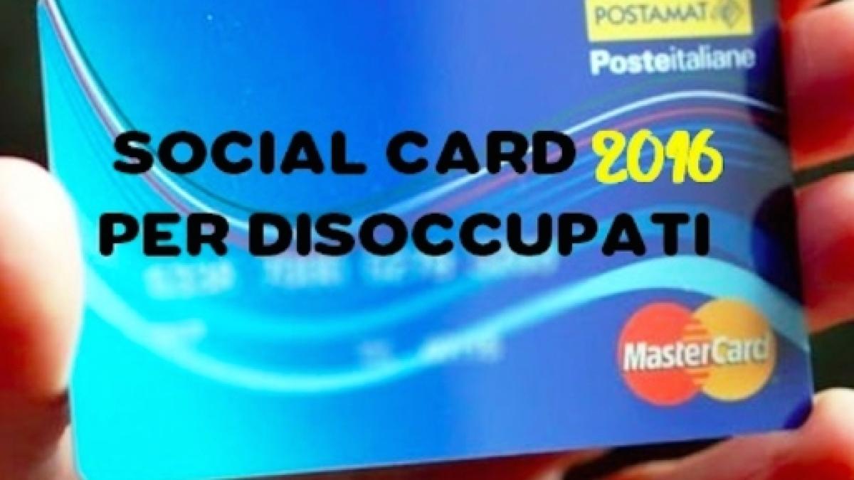 Social Card Disoccupati Chi Sono I Destinatari E Come