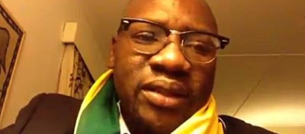 Zimbabwe. Pastor Evan Mawarire, image screencap via Facebook video Zimbabwe. Pastor Evan Mawarire, image screencap via Facebook video