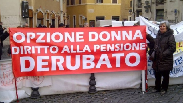 Opzione donna, ecco quanto si perde di pensione.