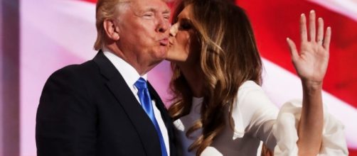 Melania Trump bearing all - allenbwest.com