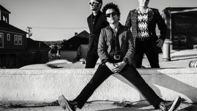 I green Day in una foto di Frank Maddocks.