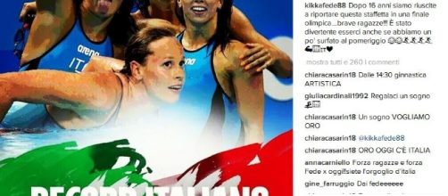 Olimpiadi di Rio 2016 quarto posto per Federica Pellegrini