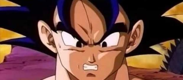 Goku muy molesto por la noticia Goku muy molesto por la noticia