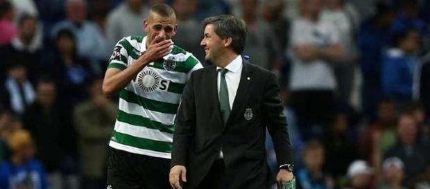 Slimani quer sair já do Sporting Slimani quer sair já do Sporting