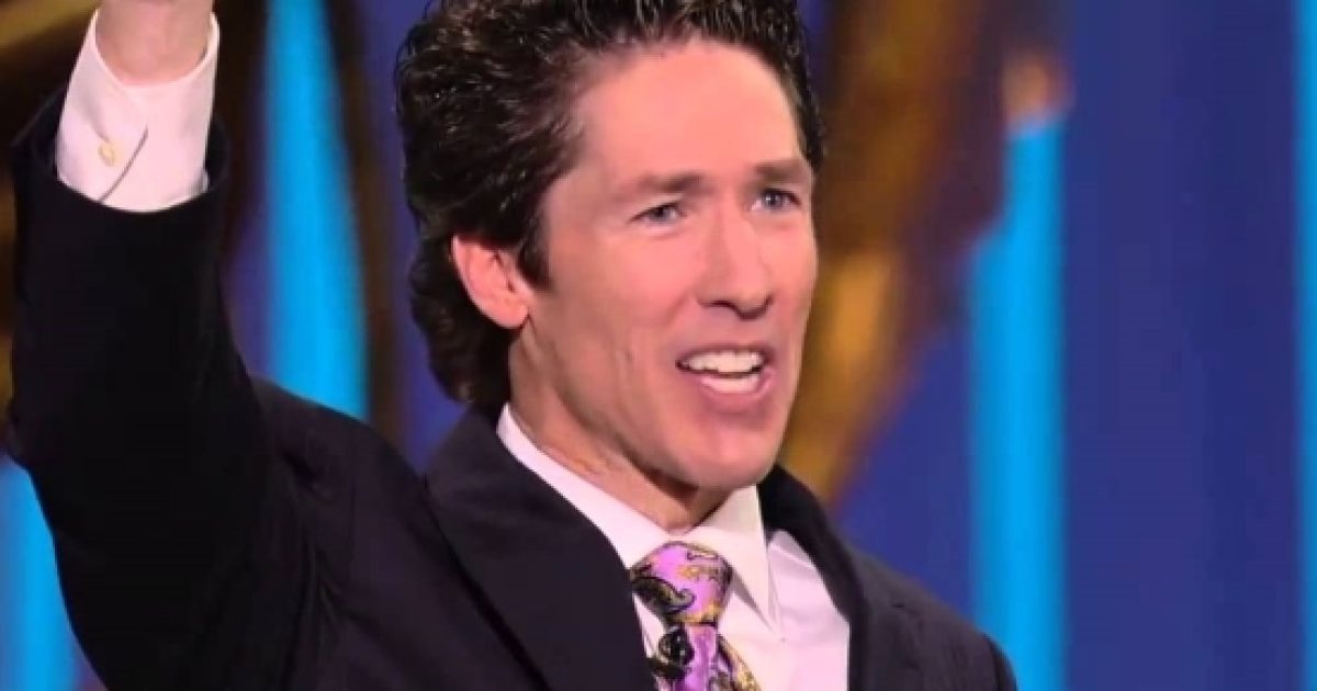 Joel Osteen will curl your toes when you find out why this preacher ...