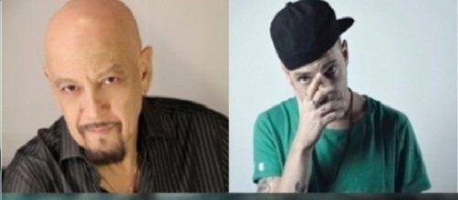 Da sinistra: Enrico Ruggieri e Clementino