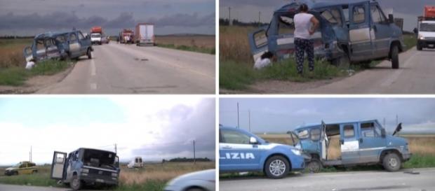 Un româna a murit și alți 9 au fost răniți într-un accident în Italia Un româna a murit și alți 9 au fost răniți într-un accident în Italia