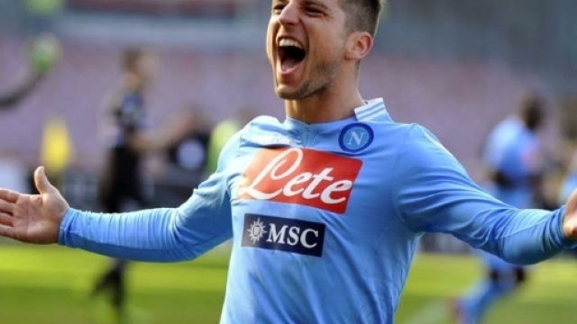 L'attaccante belga del Napoli Dries Mertens