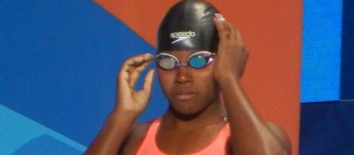 Gold medalist Simone Manuel would be a graet pick for the 'Dancing with the Stars' cast. Chan-Fan/Wikimedia Commons