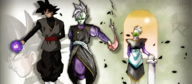 fan art de Zamasu y Black juntos fan art de Zamasu y Black juntos