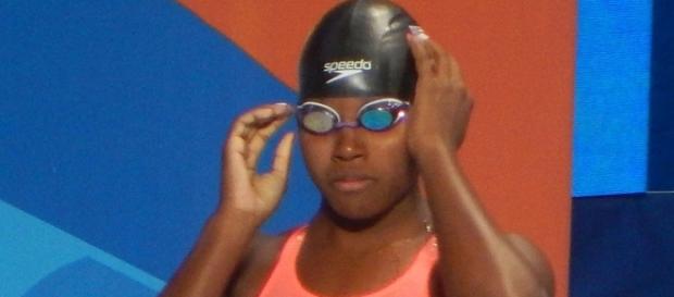Gold medalist Simone Manuel would be a graet pick for the 'Dancing with the Stars' cast. Chan-Fan/Wikimedia Commons Gold medalist Simone Manuel would be a graet pick for the 'Dancing with the Stars' cast. Chan-Fan/Wikimedia Commons