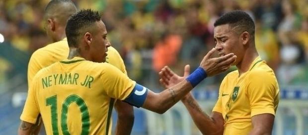 Neymar comanda o Brasil em busca da classificação para as semifinais das Olimpíadas. Neymar comanda o Brasil em busca da classificação para as semifinais das Olimpíadas.