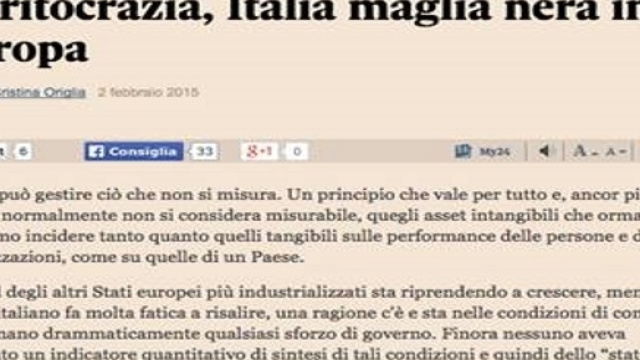 Dissertazioni sul concetto di meritocrazia