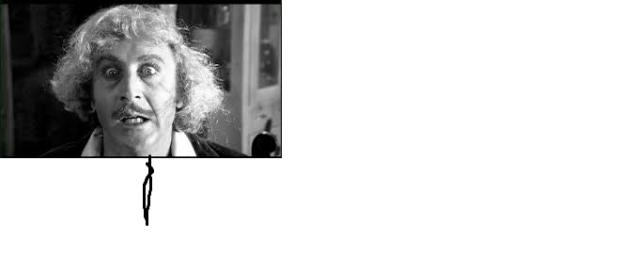 Gene Wilder nei panni del Dr Frankestein Gene Wilder nei panni del Dr Frankestein