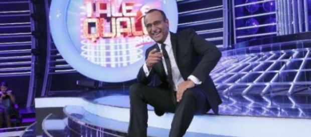 Il conduttore di Tale e quale Show, Carlo Conti Il conduttore di Tale e quale Show, Carlo Conti