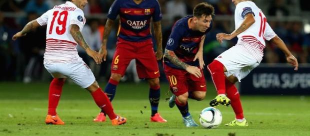 Sevilla x Barcelona: ao vivo na TV e na internet Sevilla x Barcelona: ao vivo na TV e na internet