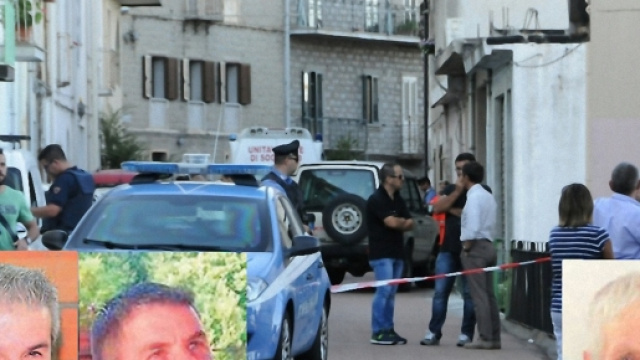 Nei riquadri a sinistra Roberto ed Andrea Caddori. A sinistra Pasqualino Doa.