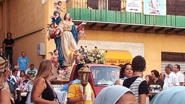 Processione dell'Assunta a Caltanissetta