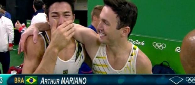 Arthur e Diego levam medalhas para o Brasil Arthur e Diego levam medalhas para o Brasil