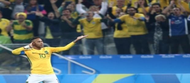 Neymar comandou o time brasileiro em vitória contra a Colômbia Neymar comandou o time brasileiro em vitória contra a Colômbia