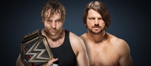 Dean Ambrose vs. AJ Styles [Image via WWE]