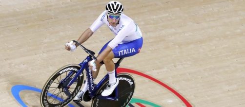 Il ciclista italiano Elia Viviani