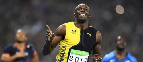 L'arrivo di Usain Bolt e la soddisfazione per il terzo oro olimpico consecutivo sui 100 metri